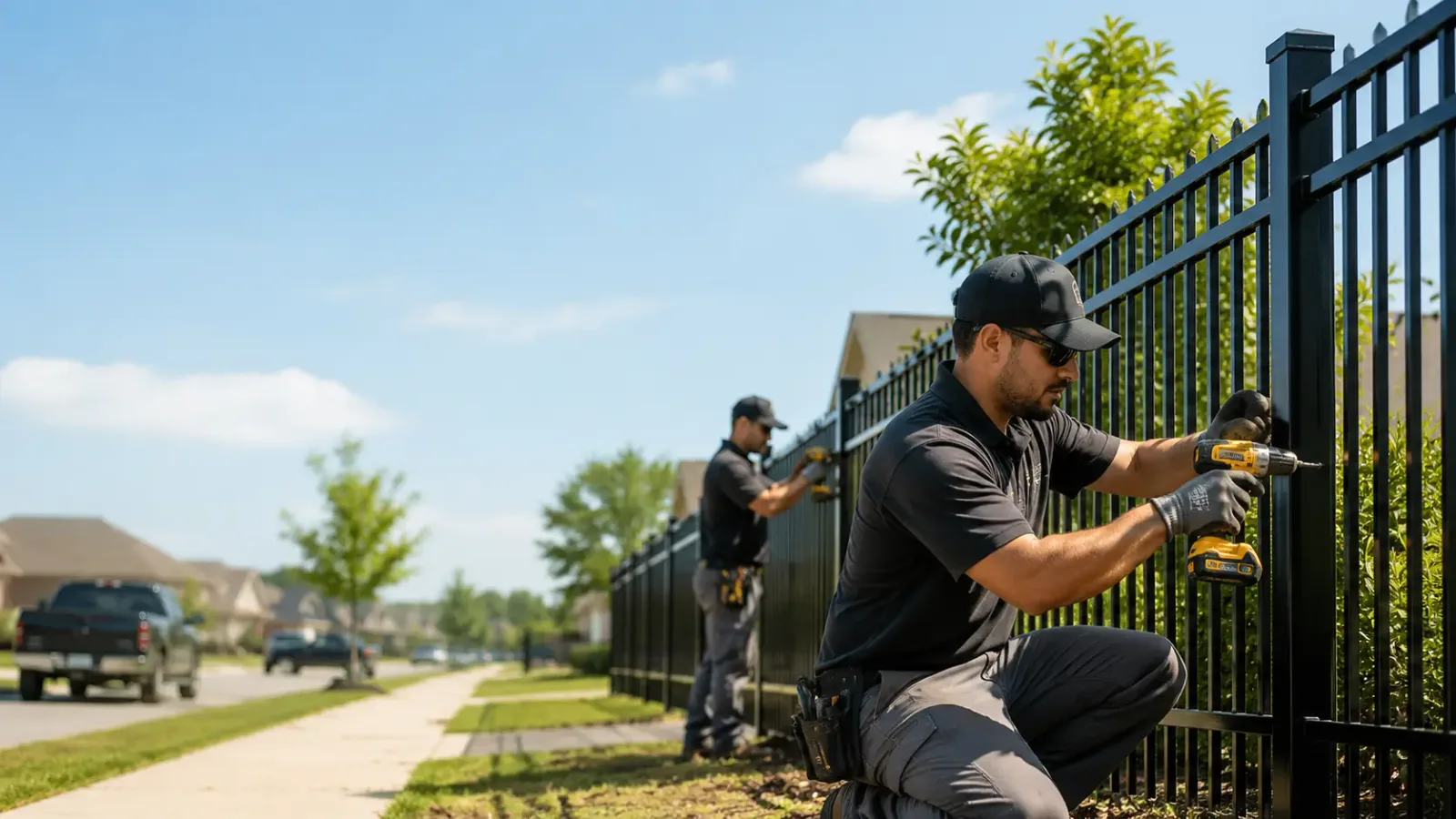 Metal Fence Installation in Oto, IA
